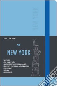 New York visual notebook. Blue duck egg
