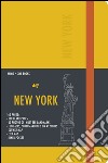 New York visual notebook. Yellow saffron libro