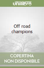 Off road champions libro