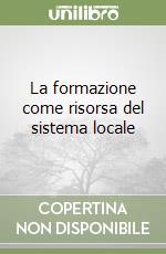 La formazione come risorsa del sistema locale