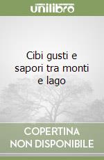 Cibi gusti e sapori tra monti e lago libro