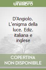 D'Angiolo. L'enigma della luce. Ediz. italiana e inglese