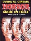 Guida al cinema horror made in Italy libro di Cozzi Luigi Tentori Antonio
