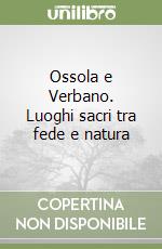 Ossola e Verbano. Luoghi sacri tra fede e natura libro