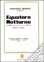 Equatore notturno libro