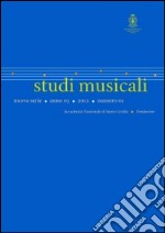 Studi musicali (2012). Vol. 1 libro