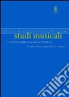 Studi musicali (2012). Vol. 1 libro