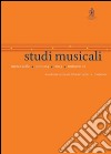 Studi musicali (2013). N.S.. Vol. 4 libro