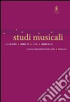 Studi musicali. N.S (2015). Ediz. bilingue libro di Ziino A. (cur.) Gialdroni T. M. (cur.)