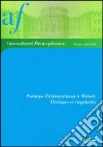 Poétique d'Abdouraham A. Waberi. Héritages et singularitès libro