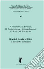 Studi di teoria politica