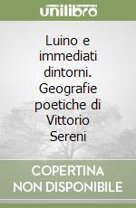 Luino e immediati dintorni. Geografie poetiche di Vittorio Sereni libro