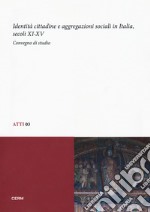 Identità cittadine e aggregazioni sociali in Italia, secoli XI-XV. Atti del Convegno di studio (Trieste, 28-30 giugno 2010)