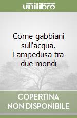 Come gabbiani sull'acqua. Lampedusa tra due mondi libro