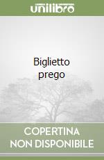 Biglietto prego libro