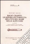 Balm' Chanto: un riparo sottoroccia dell'età del rame nelle Alpi Cozie libro