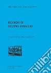 Ricordo di Delfino Ambaglio libro