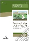 Festival dei due parchi. Primo concorso di poesia libro