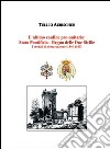 L'ultimo confine preunitario libro di Aebischer Tullio