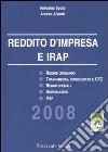 Reddito d'impresa e IRAP 2008 libro