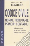 Codice civile. Norme tributarie, principi contabili libro