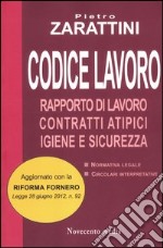 Codice lavoro. Rapporto di lavoro, contratti atipici, igiene e sicurezza libro