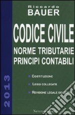 Codice civile. Norme tributarie, principi contabili libro