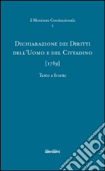 Dichiarazione dei diritti dell'uomo e del cittadino (1789) libro