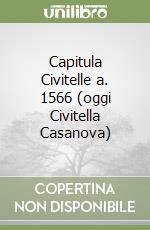 Capitula Civitelle a. 1566 (oggi Civitella Casanova)