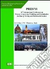 Pres'11. 14th Conference process integration, modelling and optimisation for energy saving and pollution reduction libro