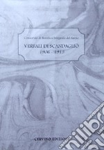 Verbali di scandaglio (1906-1915)