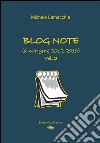 Blog note (a margine 2012-2010) libro