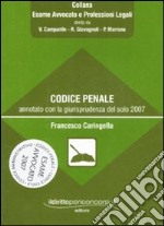 Codice penale annotato con la giurisprudenza del solo 2007 libro