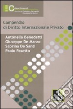 Compendio di diritto internazionale privato libro