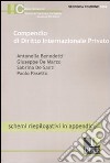 Compendio di diritto internazionale privato libro