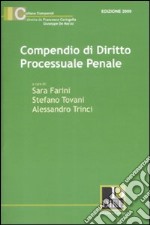 Compendio di diritto processuale penale libro