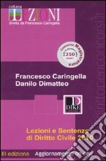 Lezioni e sentenze di diritto civile 2010 libro