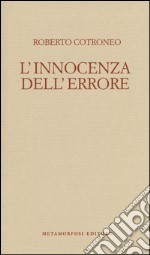 L'innocenza dell'errore libro