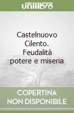 Castelnuovo Cilento. Feudalità potere e miseria libro