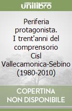 Periferia protagonista. I trent'anni del comprensorio Cisl Vallecamonica-Sebino (1980-2010) libro