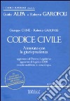 Codice civile. Annotato con la giurisprudenza libro