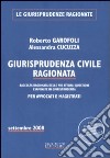 Giurisprudenza civile ragionata libro