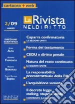 La rivista di Neldiritto (2009) (2) libro