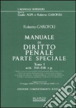 Manuale di diritto penale. Parte speciale (1) libro