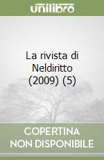 La rivista di Neldiritto (2009) (5) libro