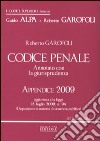 Codice penale. Annotato con la giurisprudenza 2008-Codice penale. Annotato con la giurisprudenza. Appendice 2009 libro