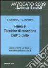 Pareri e tecniche di redazione. Diritto civile libro