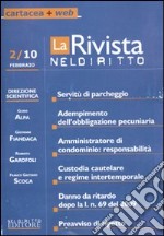 La rivista di Neldiritto (2010) (2) libro