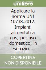 Applicare la norma UNI 10738:2012. Impianti alimentati a gas, per uso domestico, in esercizio. Linee guida per la verifica dell'idoneità al funzionamento in sicurezz libro