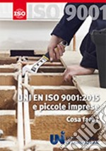 UNI EN ISO 9001:2015 e piccole imprese. Cosa fare? libro